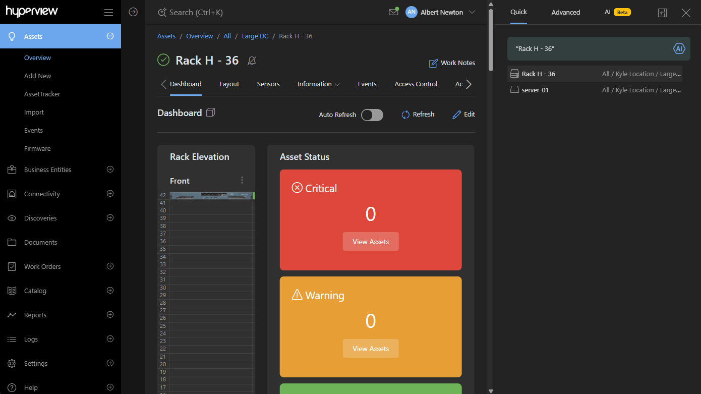 Report Ribbon In Hyperview AI Assistant - Hyperview